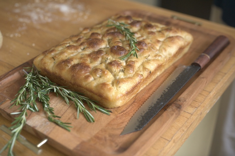 Sourdough focaccia with rosemary